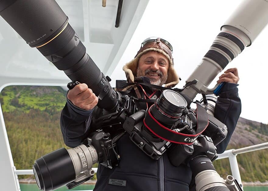 Photographes prêts à tout pour prendre le cliché parfait