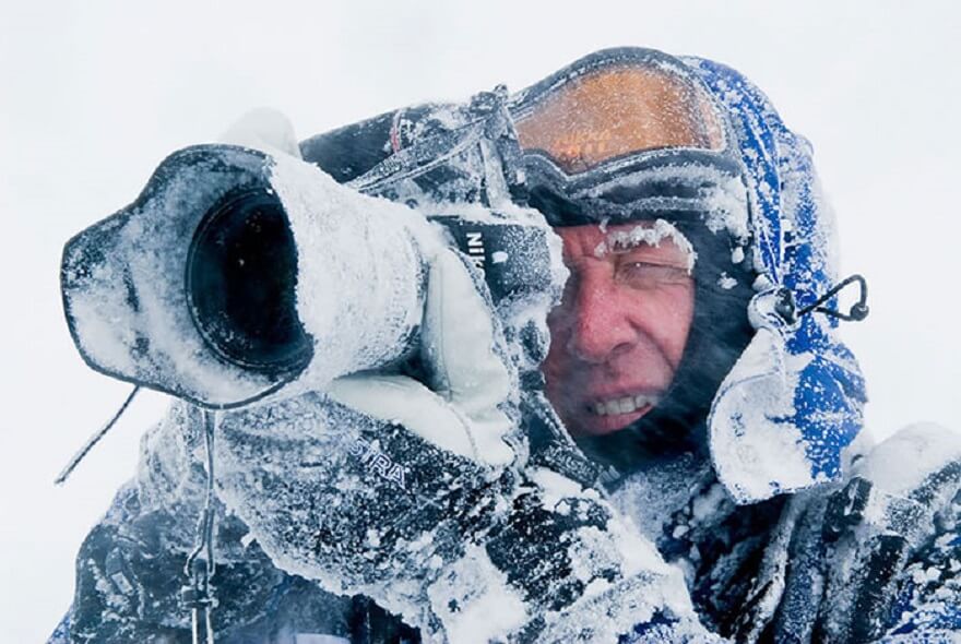 Photographes prêts à tout pour prendre le cliché parfait