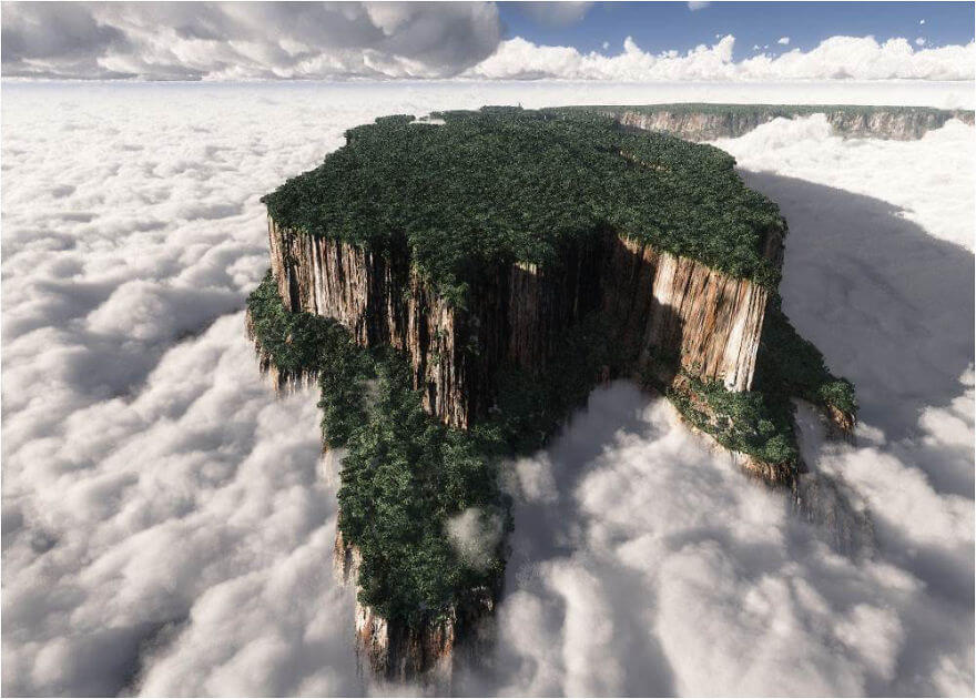Photos endroits incroyables prises sur une autre planète