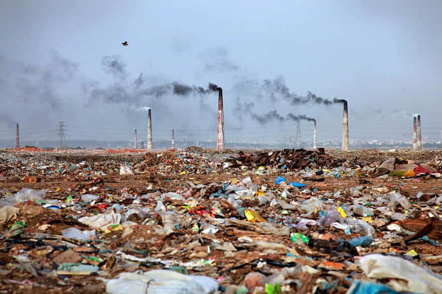 Pollution Mondiale, recycler d'urgence, Journée de la Terre