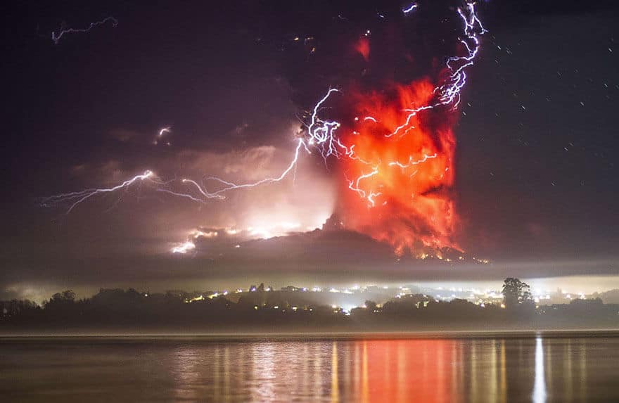 Volcan Calbuco, Chili, photos, éruption