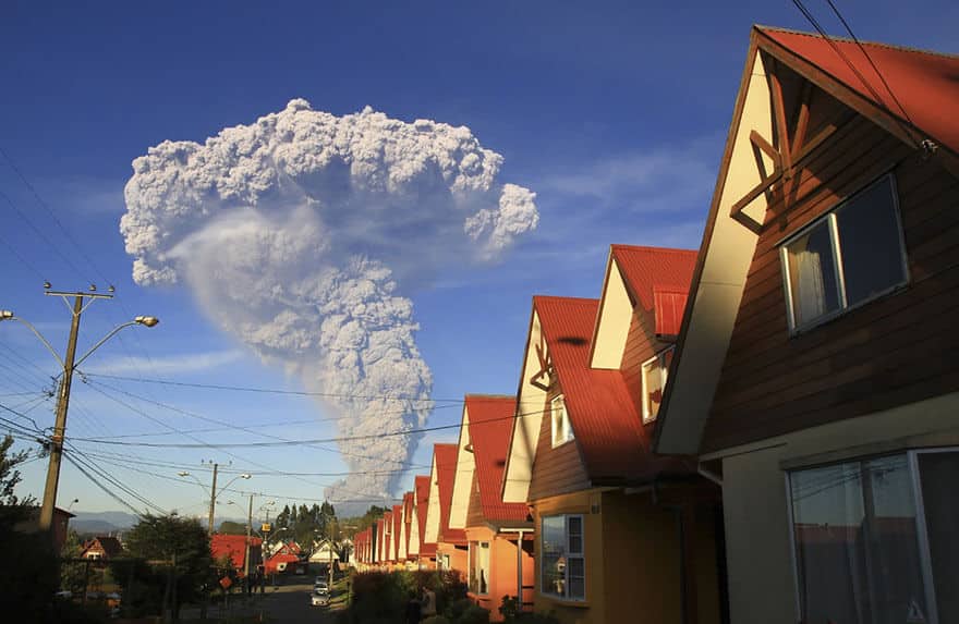 Volcan Calbuco, Chili, photos, éruption