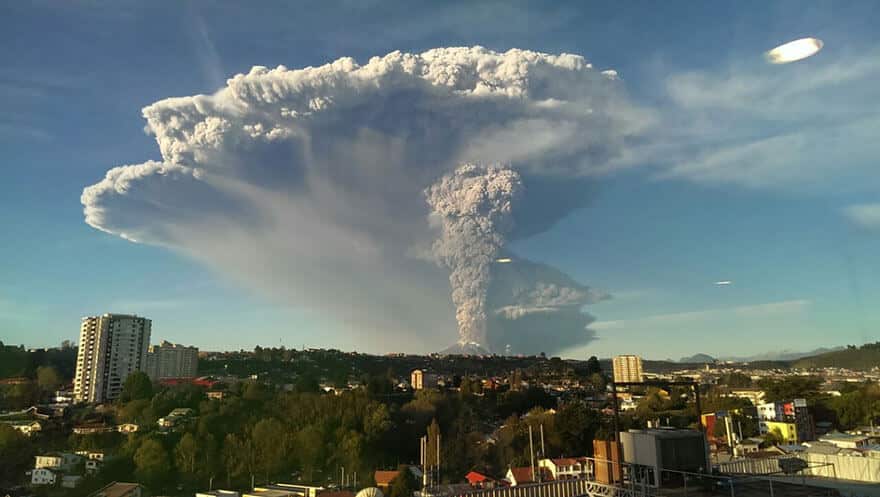 Volcan Calbuco, Chili, photos, éruption