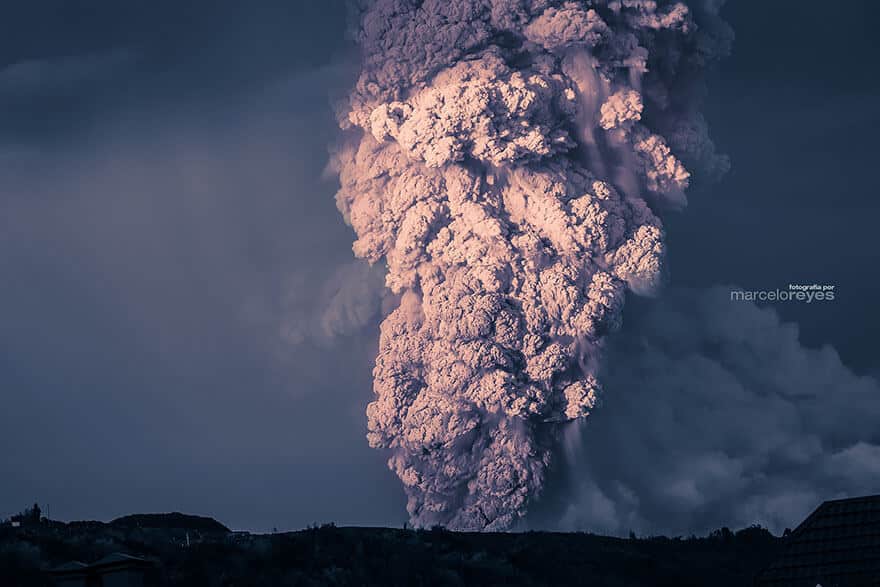 Volcan Calbuco, Chili, photos, éruption