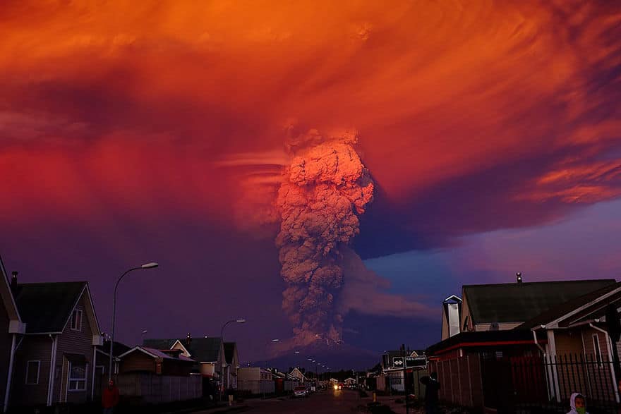 Volcan Calbuco, Chili, photos, éruption