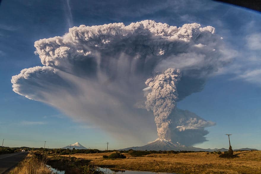 Volcan Calbuco, Chili, photos, éruption