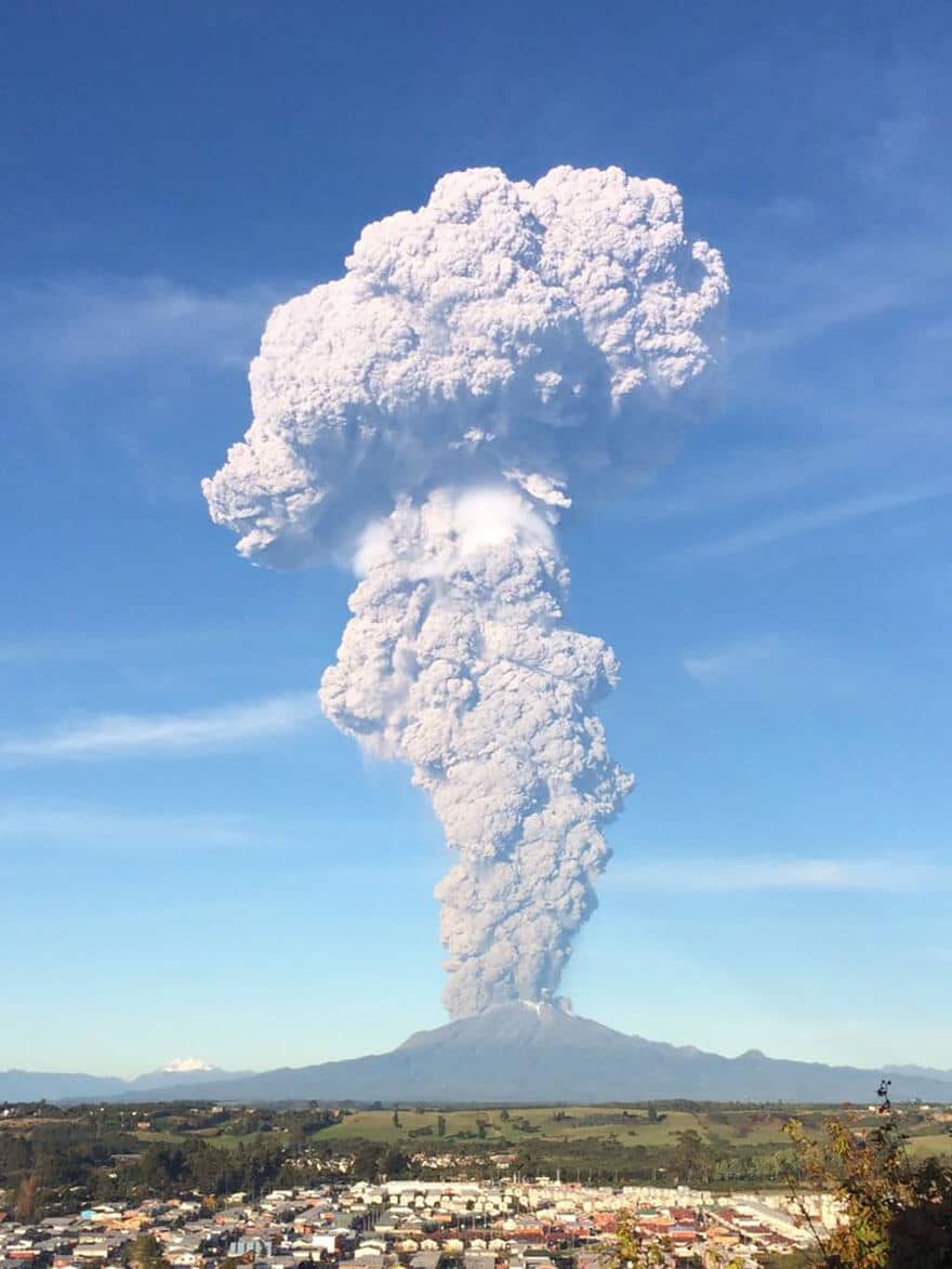 Volcan Calbuco, Chili, photos, éruption