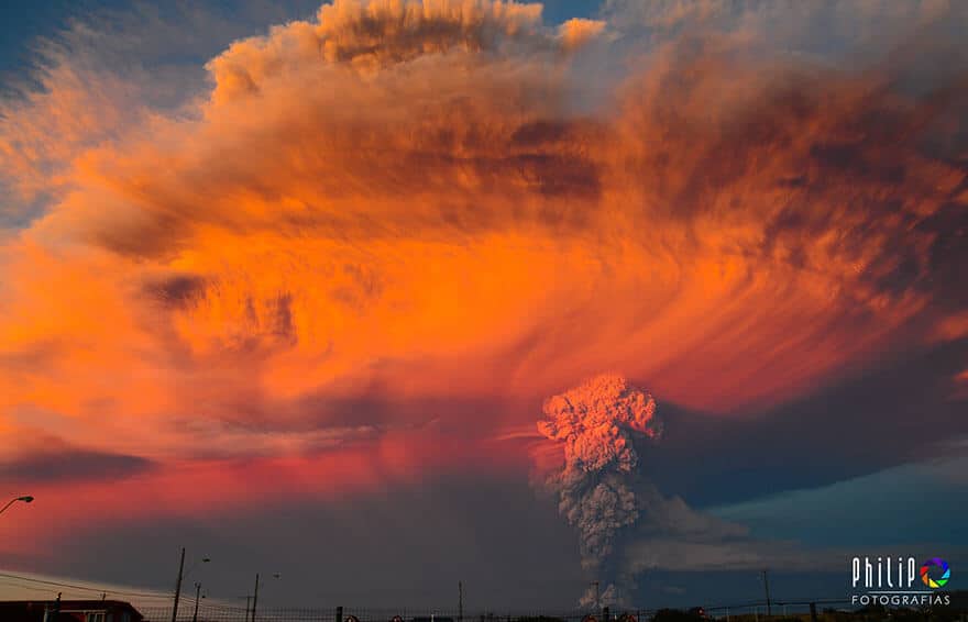Volcan Calbuco, Chili, photos, éruption