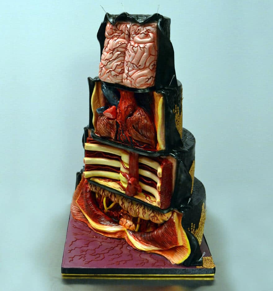Annabel de Vetten, gâteaux morbides, art culinaire
