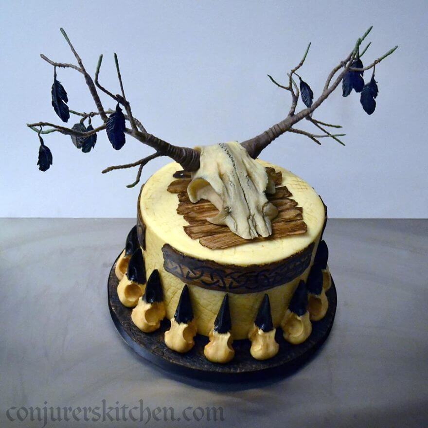 Annabel de Vetten, gâteaux morbides, art culinaire