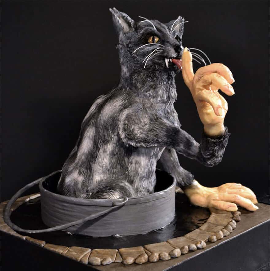 Annabel de Vetten, gâteaux morbides, art culinaire