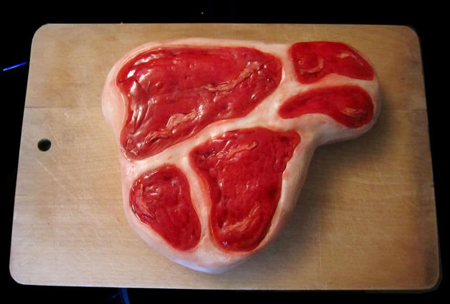 Annabel de Vetten, gâteaux morbides, art culinaire