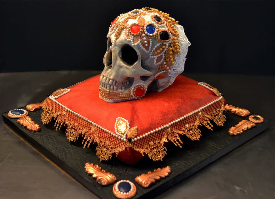 Annabel de Vetten, gâteaux morbides, art culinaire