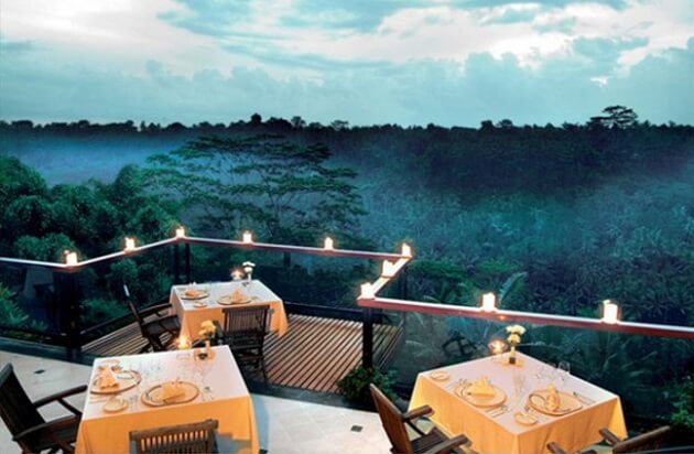 Restaurants incroyables dans le monde, tables avec vue
