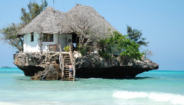 Restaurants incroyables dans le monde, tables avec vue