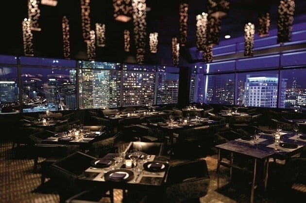 Restaurants incroyables dans le monde, tables avec vue