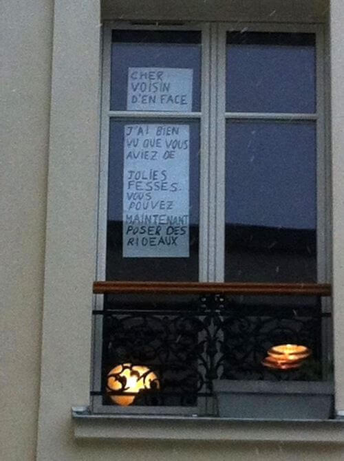 Chers voisins, mots de voisins