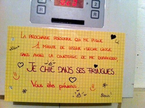 Chers voisins, mots de voisins