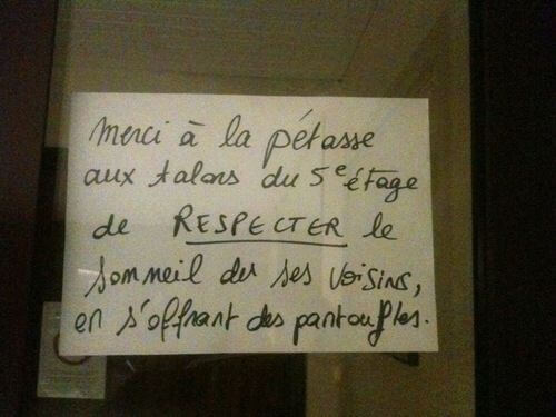 Chers voisins, mots de voisins
