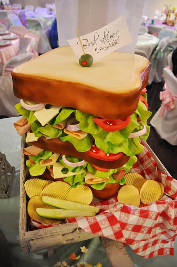 Gâteaux réalistes et originaux