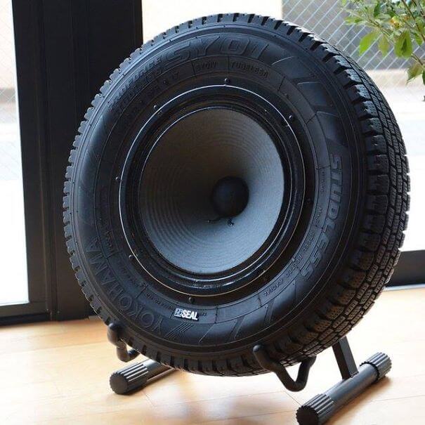 Recycler des vieux pneus, idées déco