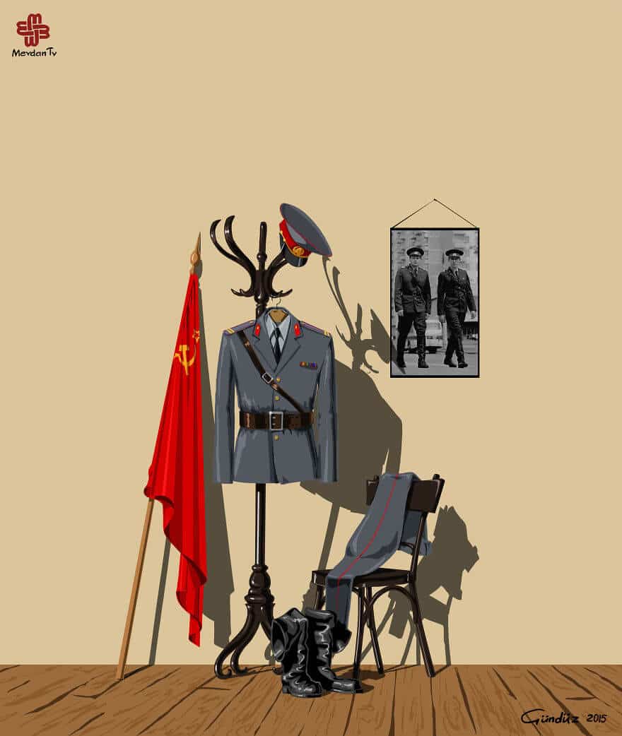 illustrations satiriques de la police dans le monde