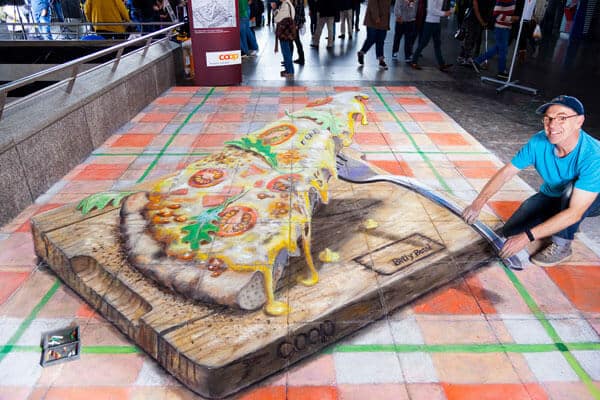 trompe l’œil, Julian Beever