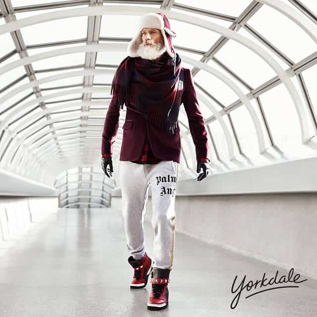 Yorkdale, Fashion Santa, Père Noël, hipster