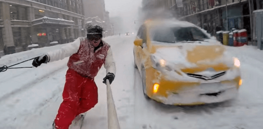 Casey Neistat, snowboard, New York