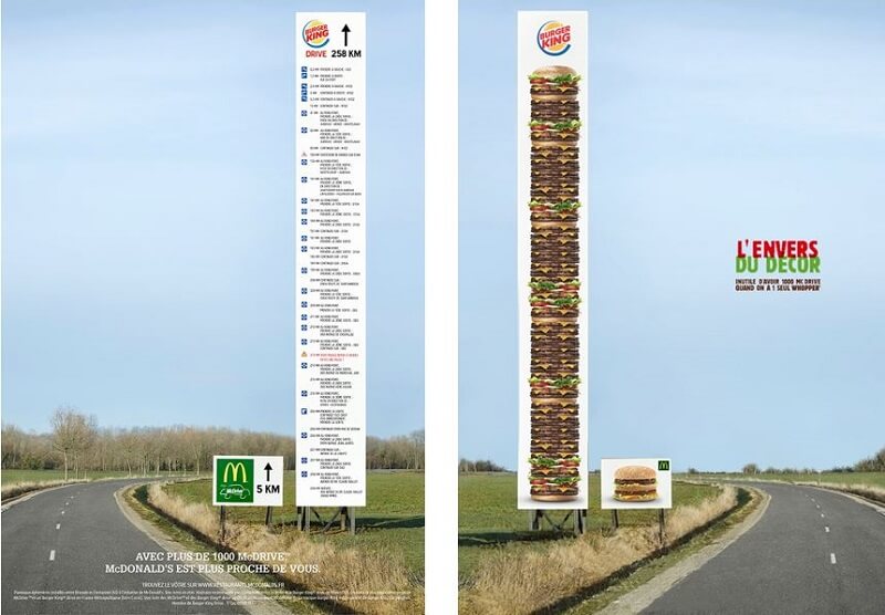 Campagne publicitaire Fast-Food