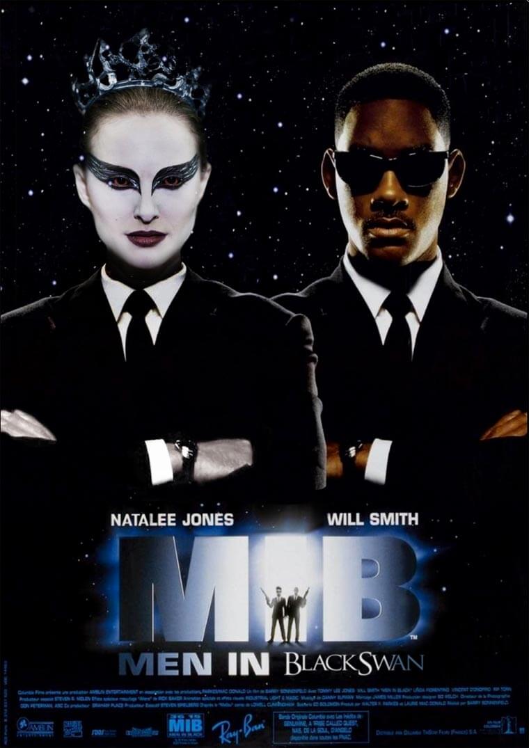 Mixologist d'Olivier Gamblin : Men in Black Swan