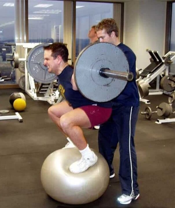 Dangereuse musculation