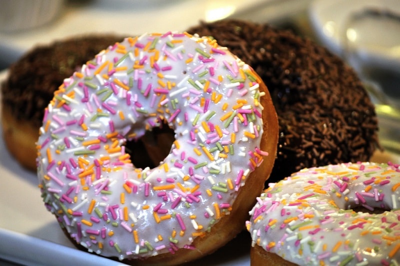 Donuts, calories, kilomètres
