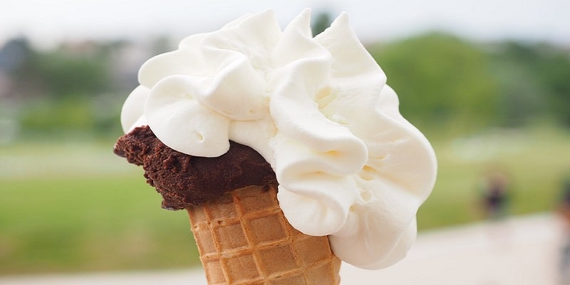 Glace, Calories, Kilomètres