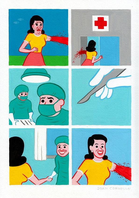 Joan Cornellà, humour noir