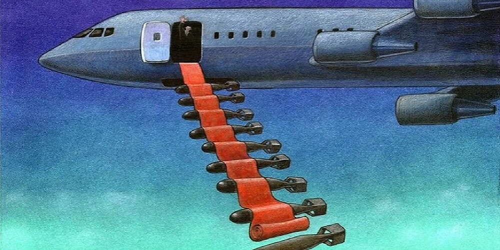 Dessin, Avion, Missiles, Dictature
