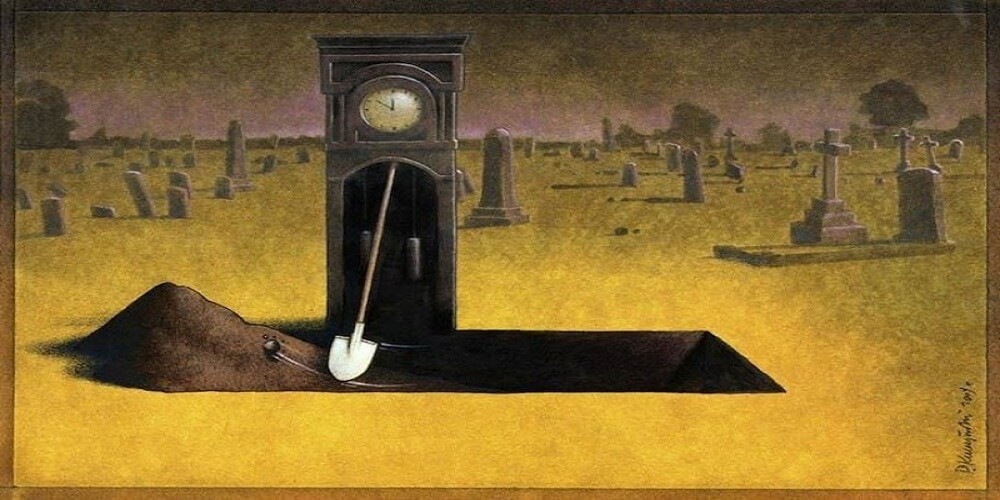 Dessin, Temps, Vie, Mort