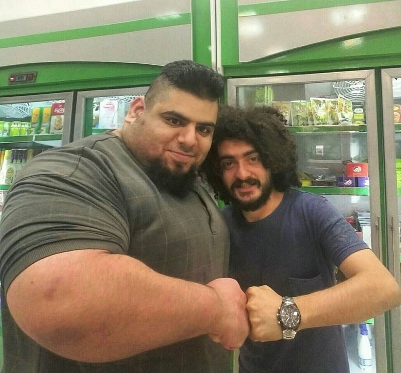 Sajad Gharibi, Hulk iranien