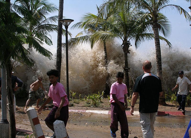 Théorie du complot sur le tsunami de 2004