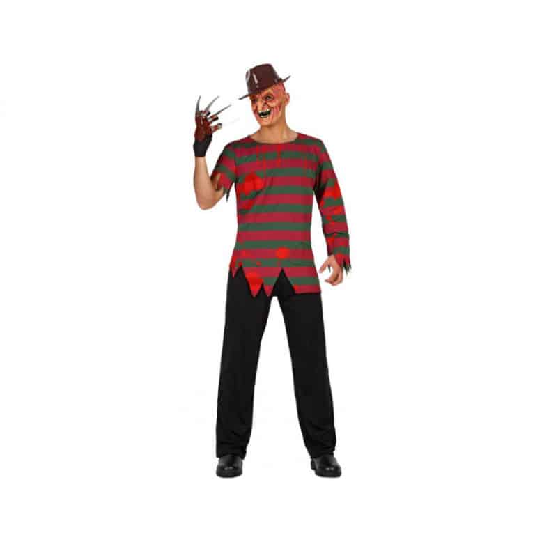Déguisement Halloween, psychopathe Freddie Kruger ou « Les griffes de la nuit »