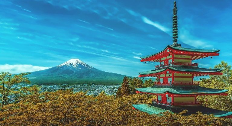 Les plus beaux volcans du Japon
